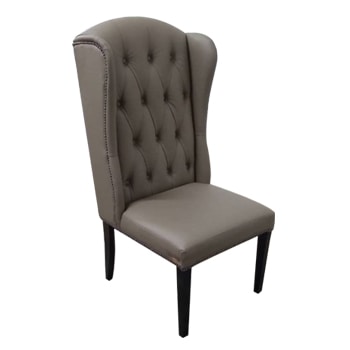 Quality Leather Ramsey Dining Chair | A&A Chesterfield Malaysia