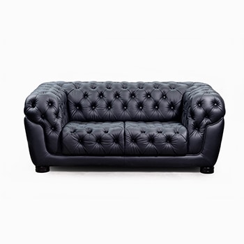 Quality Leather Beverley Sofa 2 Seater | A&A Chesterfield Malaysia