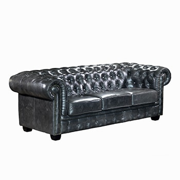 Quality Leather Chesterfield Birmingham Sofa 3 Seater | A&A Chesterfield Sofa Malaysia