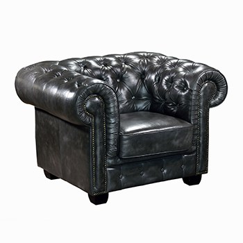 Quality Leather Chesterfield Birmingham Chair | A&A Chesterfield Malaysia