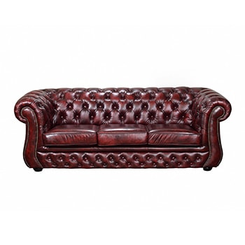 Quality Leather Chesterfield Edinburgh Sofa 3 seater | A&A Chesterfield Sofa Malaysia