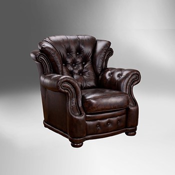 Quality Leather Chesterfield Nottingham Chair | A&A Chesterfield Malaysia